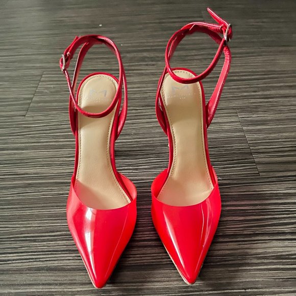 March Fisher, Serano Sculpted Heels, Medium Red - Picture 6 of 14